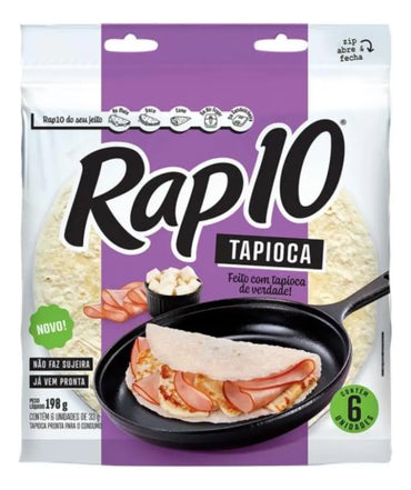 Rap10 Pão tipo Tortilha Original (297g).