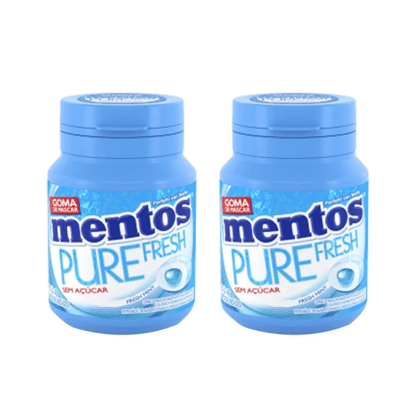 Mentos Chiclete Pure Fresh: Fresh Mint (2x56g)