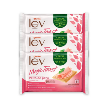 Torrada Marilan Lev Magic Toast (3x110g) - Sabores: