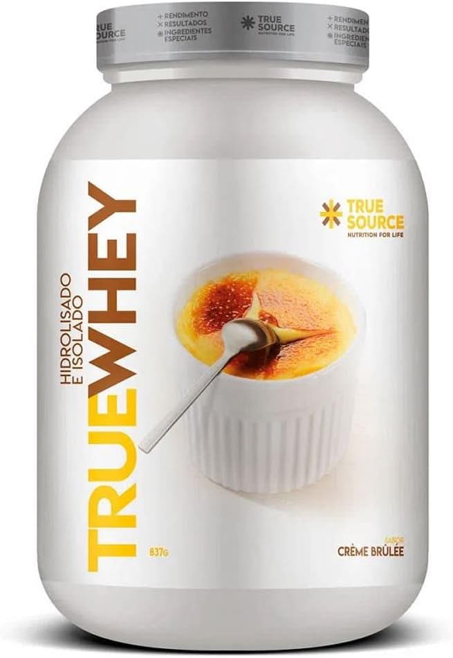 True Source True Whey Hidrolisado e Isolado Vanilla Creme Brulle (837g)
