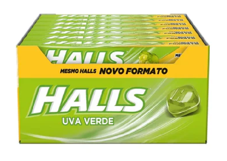 Halls Drops Uva Verde (21x28g | 588g)