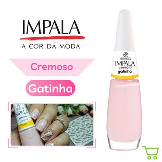 Impala Esmalte Cremoso: Gatinha (7,5ml)