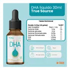 Dha Vegano Líquido True Source 120mg Ômega 3 Ácidos Graxos