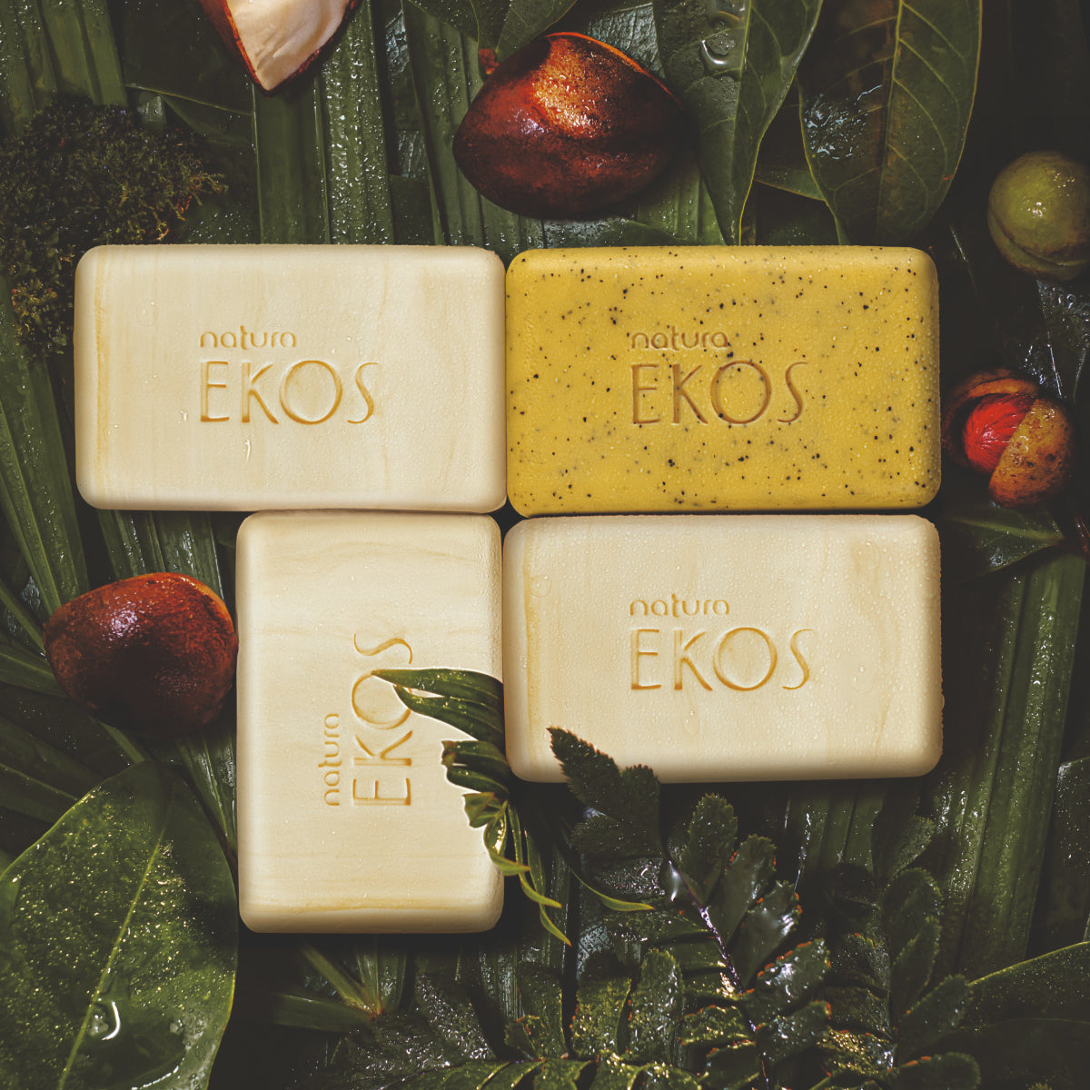 Natura Ekos Sabonete em Barra Cremoso e Esfoliante: Maracujá (100g)