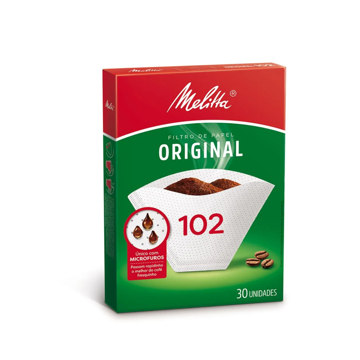Melitta Filtro de Café 30 Unidades - 102