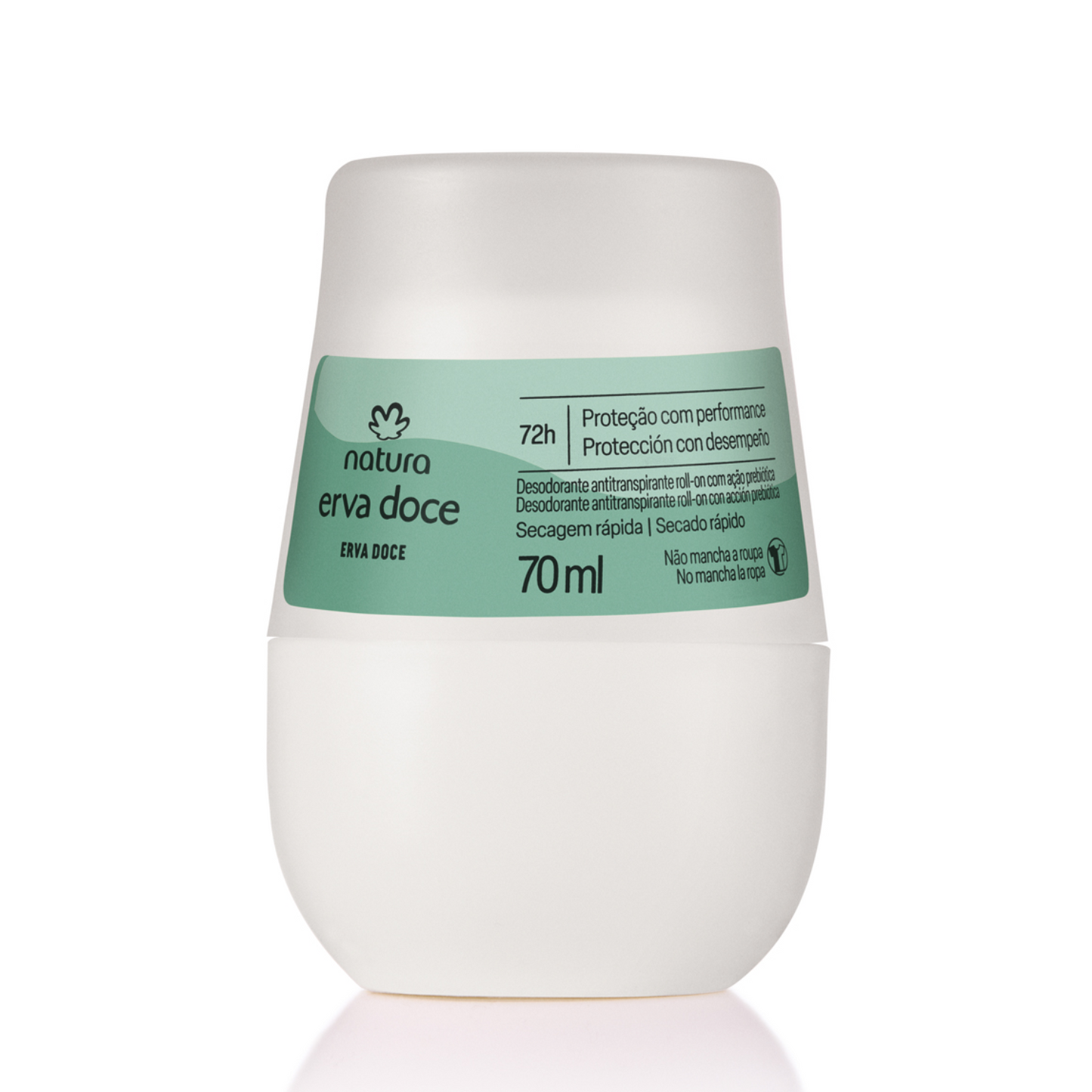 Natura Antitranspirante Roll-on Tododia: Erva Doce (70ml)