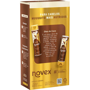 Novex Kit Shampoo + Condicionador Óleo de Coco (300ml)