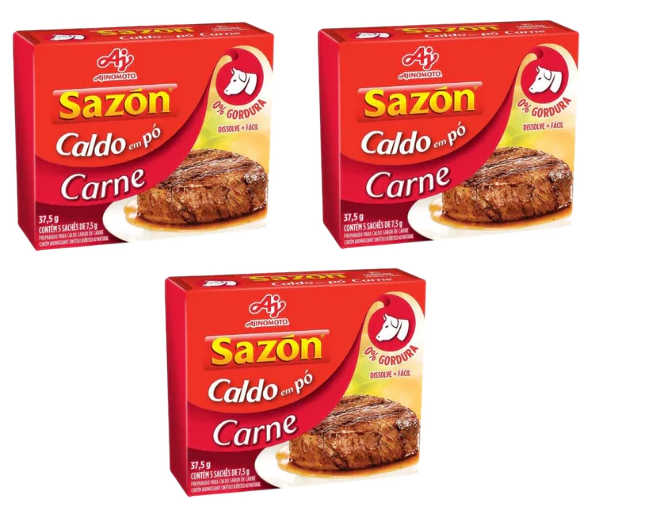 Sazón Caldo Carne (3x32,5g)