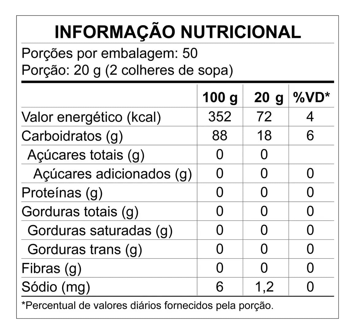 Polvilho De Mandioca Azedo Premium Pl Amafil 1kg