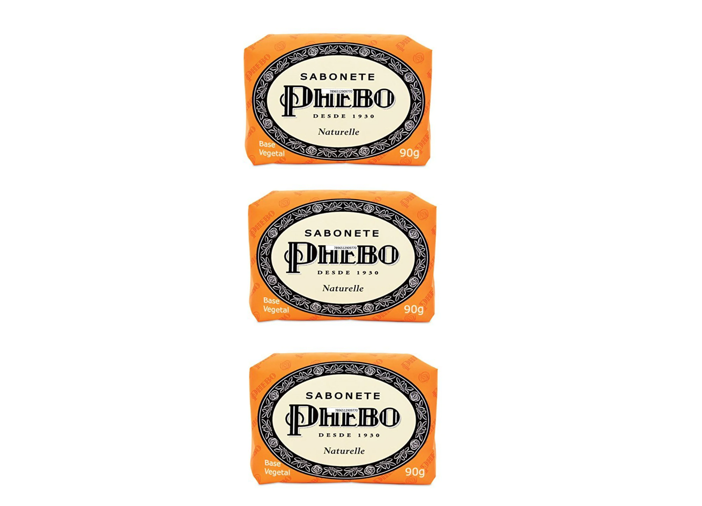 Phebo Sabonete Naturelle (3x90g)