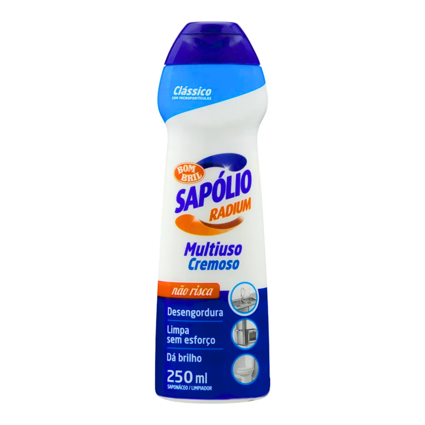Sapólio Radium Cream Cleaner - 1 Unit (250ml) - Types: