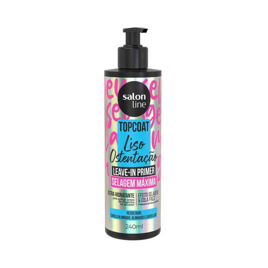 Leave-In Salon Line Top Coat Liso Ostentação 240ml