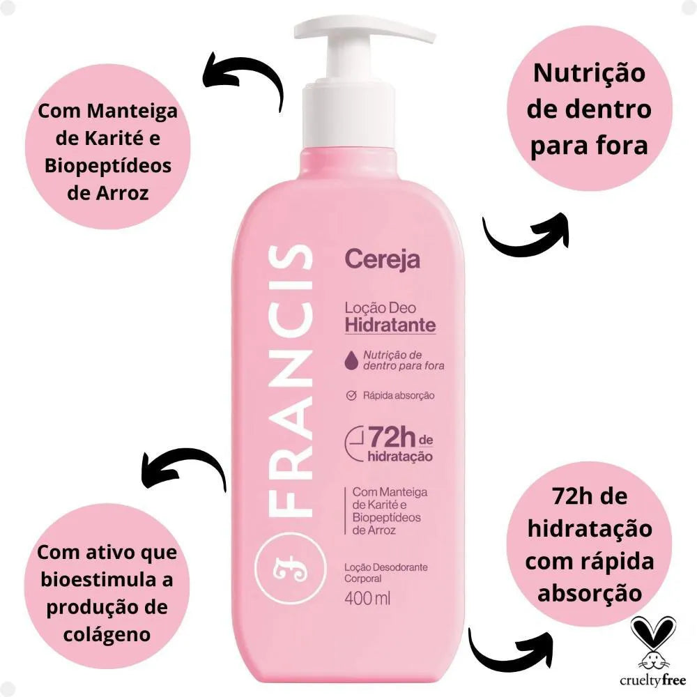 Hidratante Deo Corporal Francis (Unidade | 400ml)