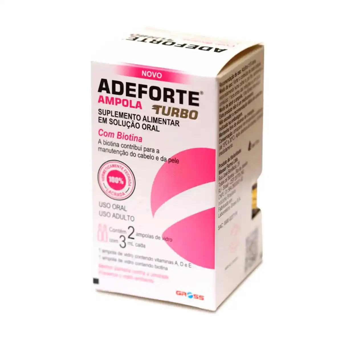 Adeforte Suplemento Alimentar em Solução Oral - Opções: