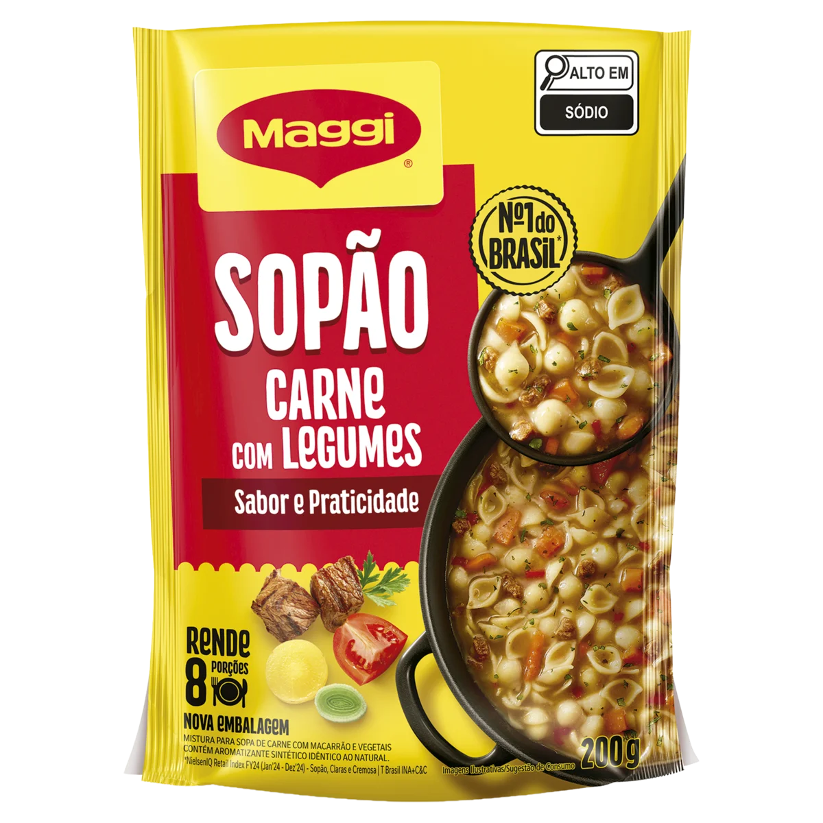 Sopão Maggi Carnes e Legumes (200g)