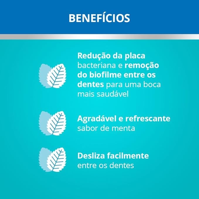 Johnson's Reach Fio Dental Essencial Menta 100m