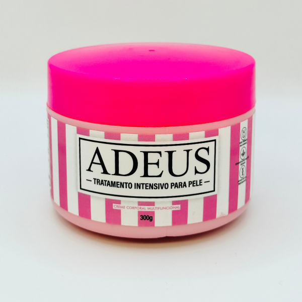 Creme Adeus Multifuncional Tratamento De Estrias Fragrância Frutos Vermelhos (300g)