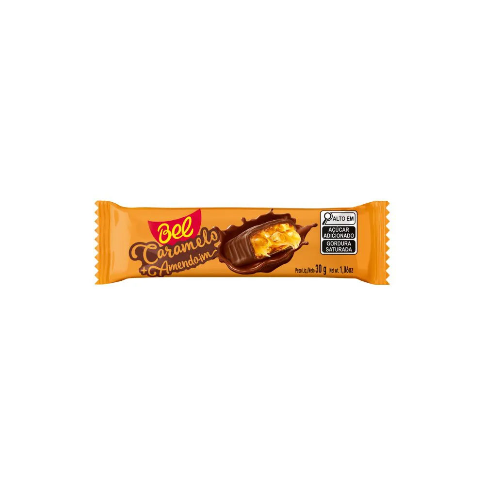 Bel Caramelo Com Amendoim 720g (24un x 30g)