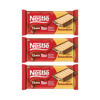 Nestlé Barra de Chocolate Choco Trio Biscoito Recheio (3x90g)