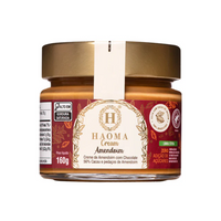 Haoma Creme de Amendoim Com Chocolate | Linha Stevia (160g)