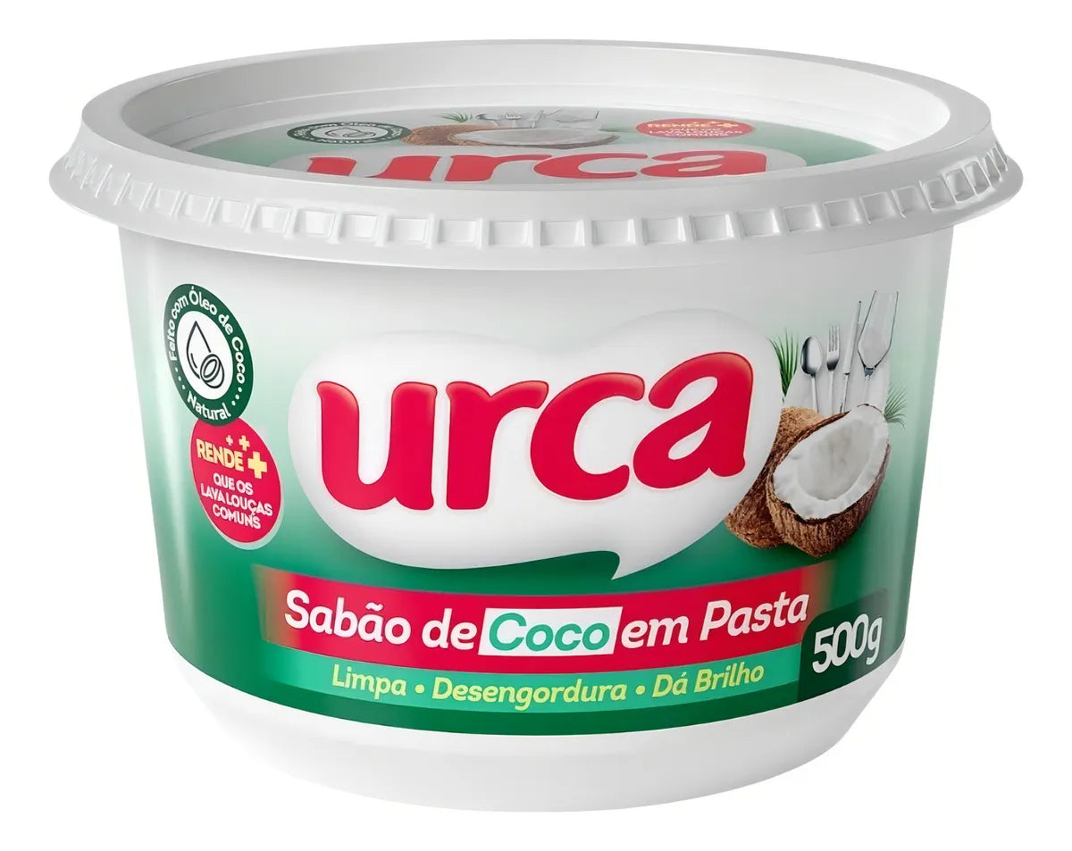 Urca Sabão em Pasta Ultra Brilho 500g