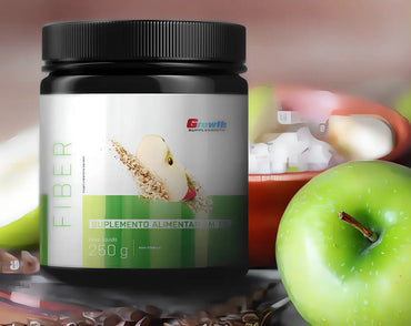 Fiber Premium 250g Growth Supplements Psyllium Fibra De Maçã Fibra De Aveia Inulina