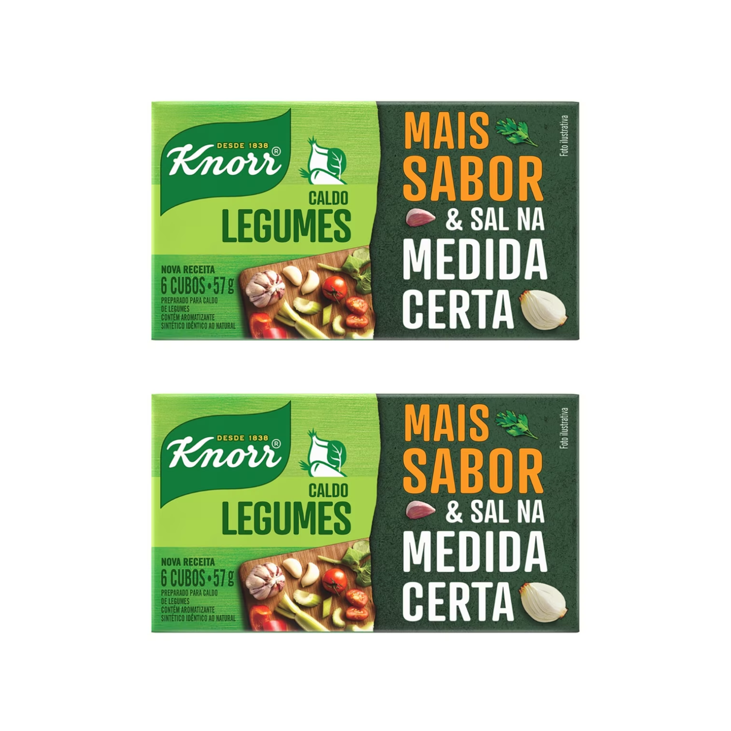 Knorr Caldo Legumes (2x57g).