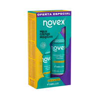 Novex Kit Shampoo + Condicionador Meus Cachos Mágicos (300ml) Oferta!