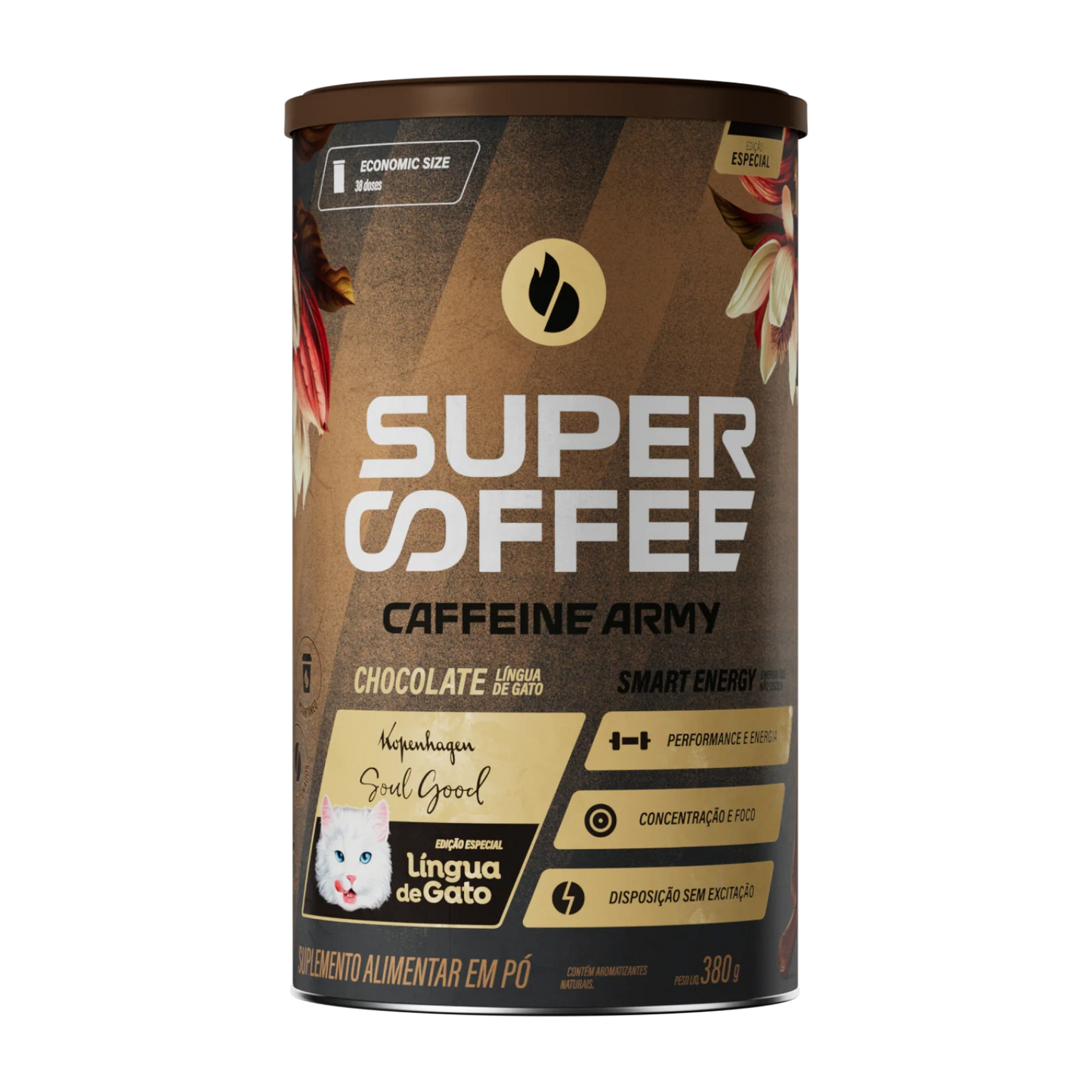 Supercoffee Caffeine Army - Unidade (380g) - Sabor: