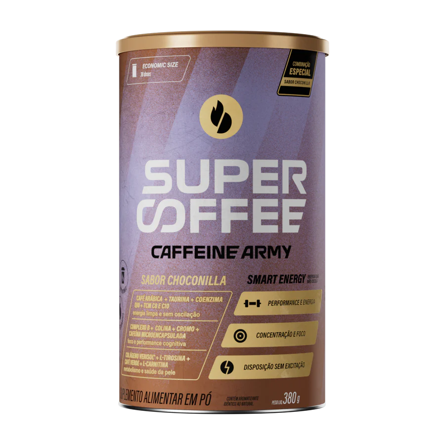 Supercoffee Caffeine Army - Unidade (380g) - Sabor: