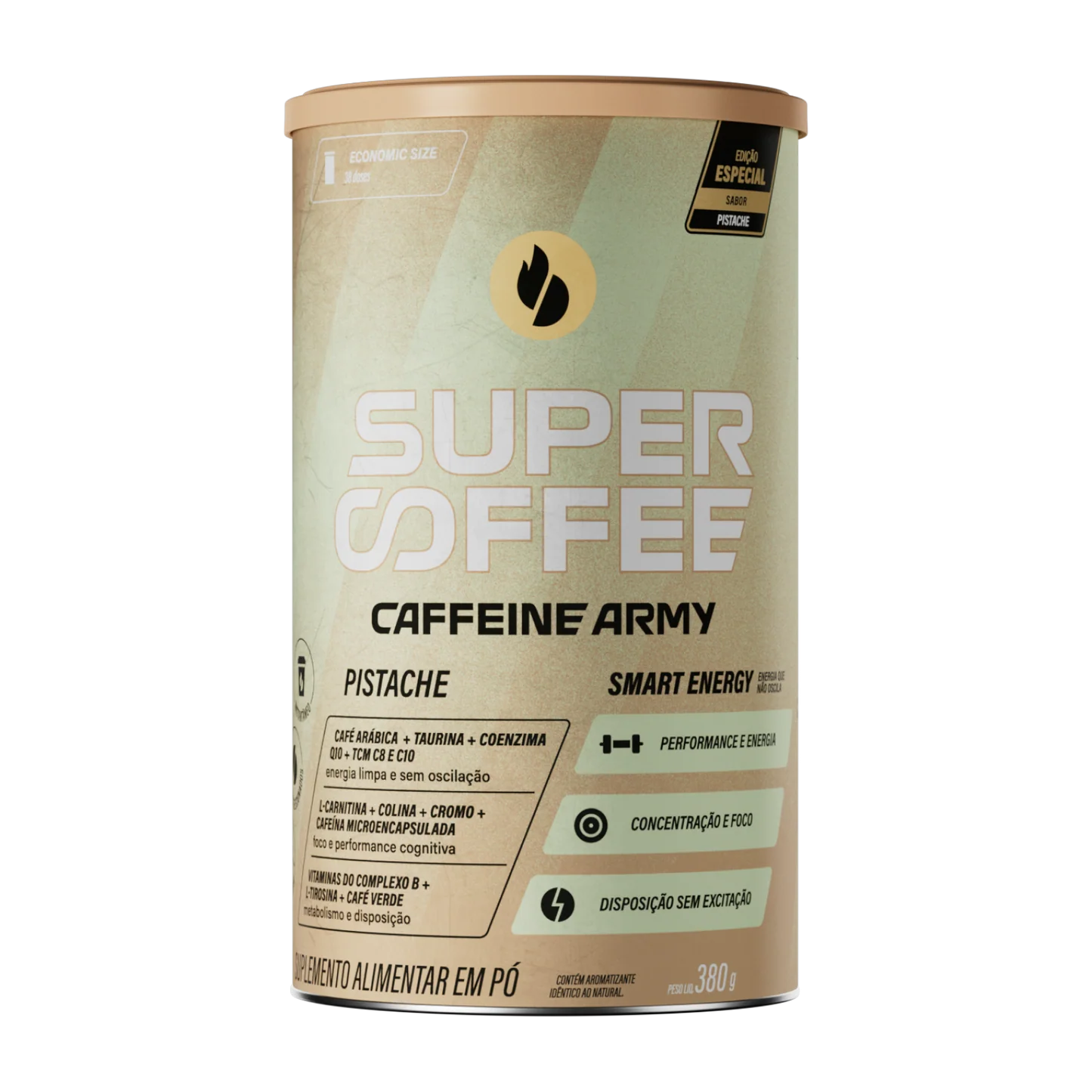 Supercoffee Caffeine Army - Unidade (380g) - Sabor: