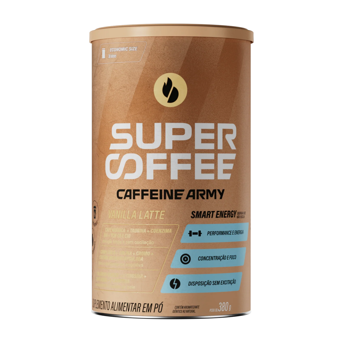 Supercoffee Caffeine Army - Unidade (380g) - Sabor: