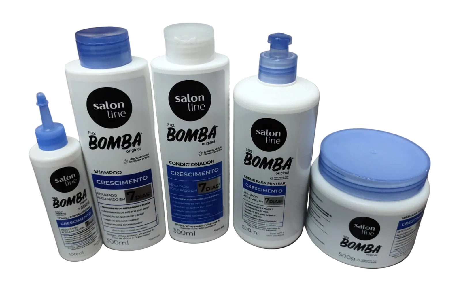 Salon Line - Kit Crescimento Capilar S.O.S. Bomba Original