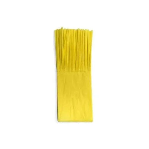 Papel de Seda com Franja para Bala de Coco – 75mm x 210mm – 48 Unidades – Cores: