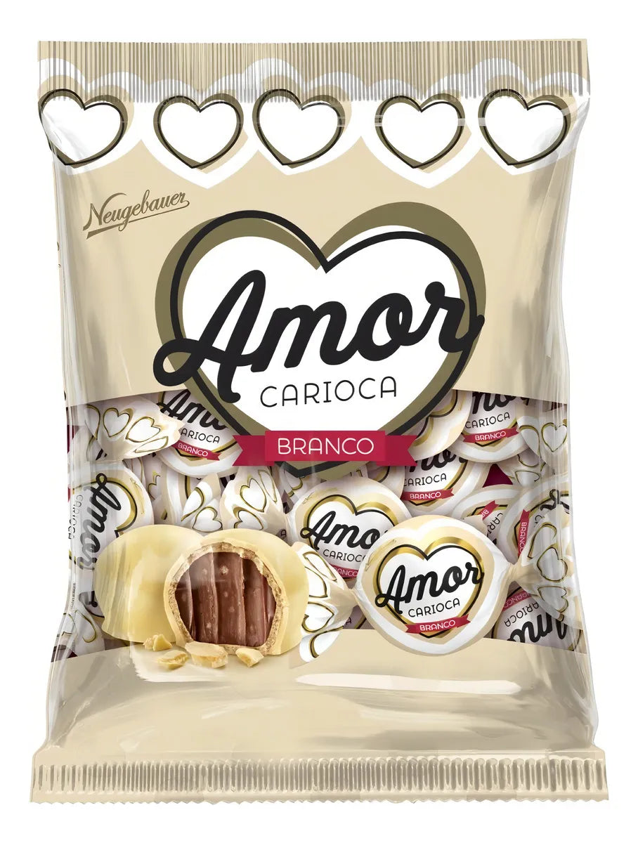 Bombom Amor Carioca Branco Pacote Neugebauer (500g) Oferta! 30% Off
