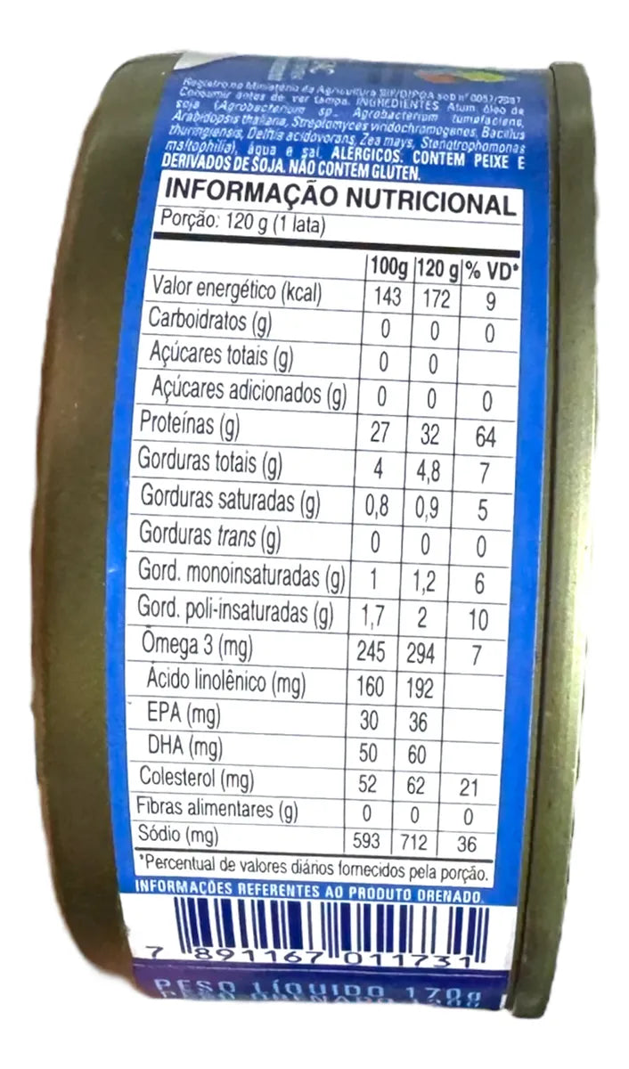 Atum Sólido em Óleo Gomes da Costa (170g)