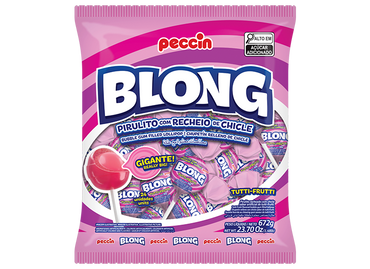 Blong Pirulito Gigante com Chiclete 672g