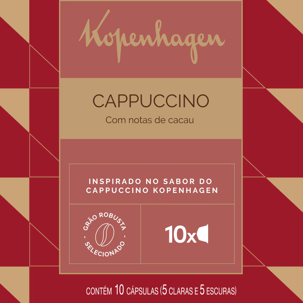 Dolce Gusto Kopenhagen Cappuccino 10 Cápsulas (190g)