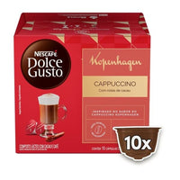 Dolce Gusto Kopenhagen Cappuccino 10 Cápsulas (190g)
