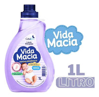 Kit Vida Macia Lava Roupas e Amaciante Líquido Bebê 1 L