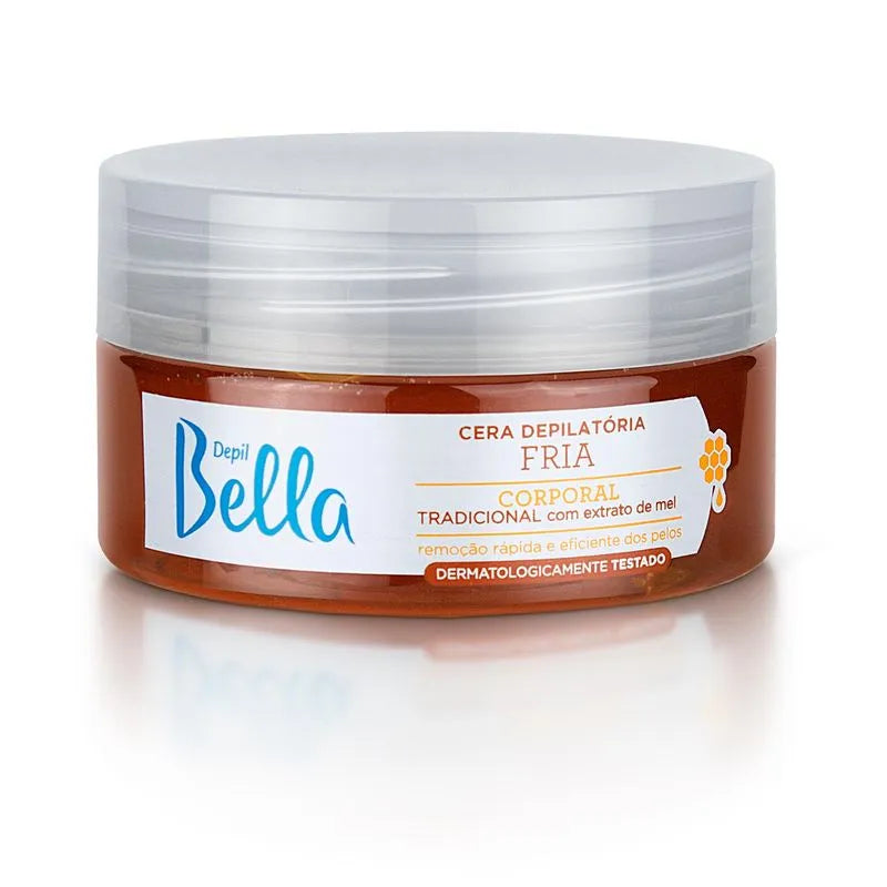 Depil Bella Cera Fria Depilatória Fria com Extrato de Mel (200g)
