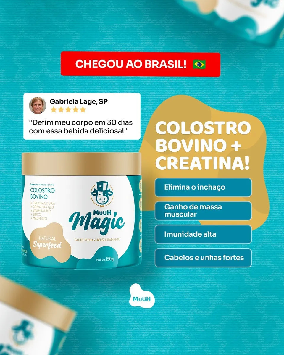Magic Muuh Colostrum + Creatine Supplement - Original Pink Lemonade