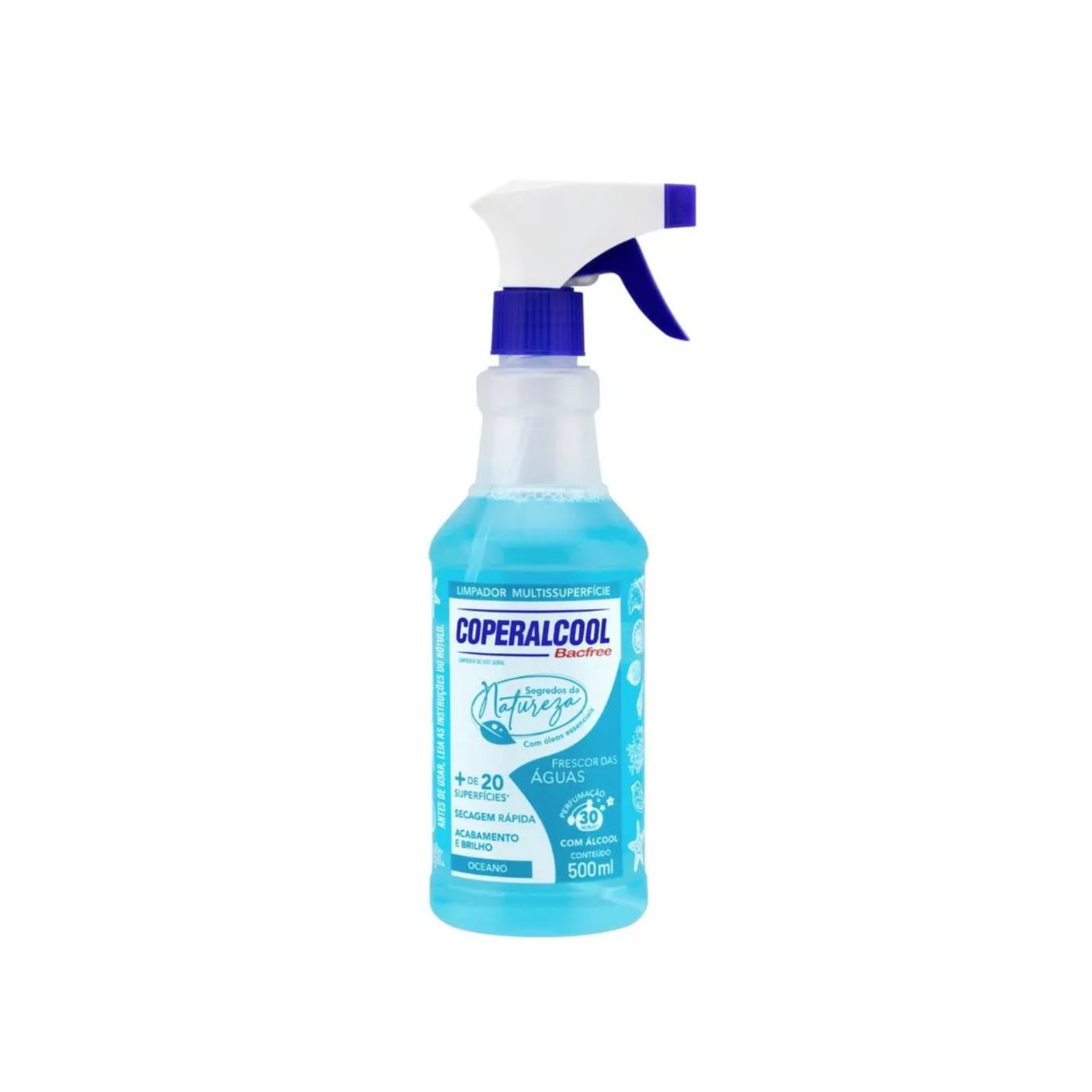 Coala Limpador Multissuperfície Coperalcool Bacfree (Unidade | 500ml):