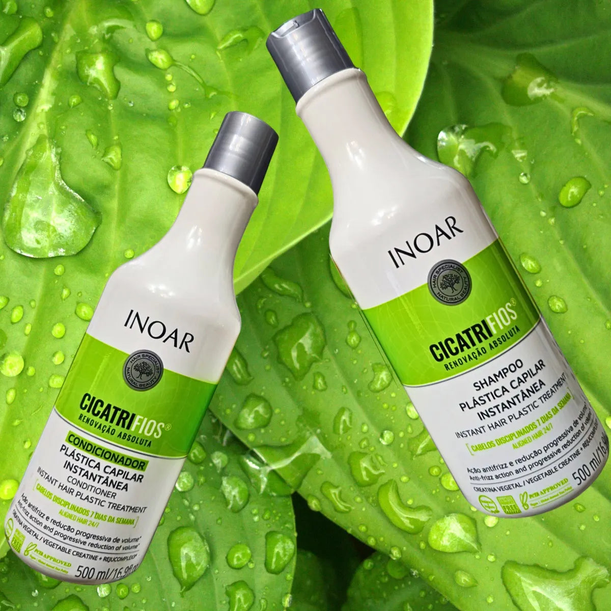 Inoar Kit Cicatrifios - Shampoo e Condicionador (1L cada)