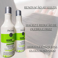Inoar Kit Cicatrifios - Shampoo e Condicionador (1L cada)