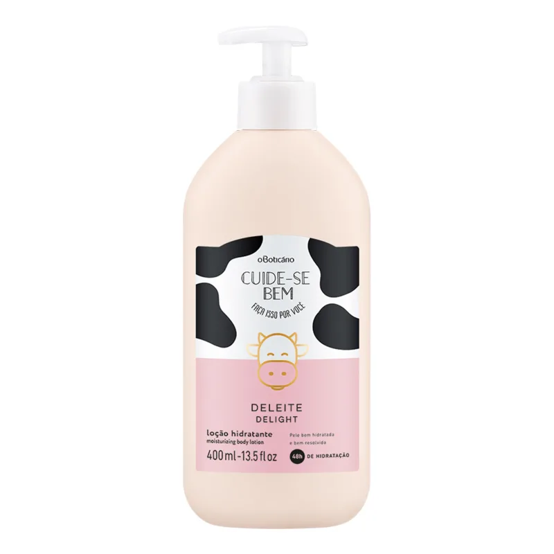 O Boticário Loção Hidratante Corporal Cuide-Se Bem: Deleite (400ml)