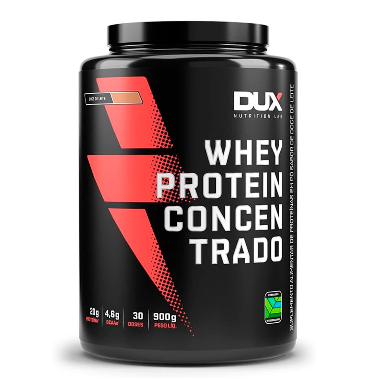 Whey Protein Dux Concentrado Pote (Unidade | 900g) - Sabor: