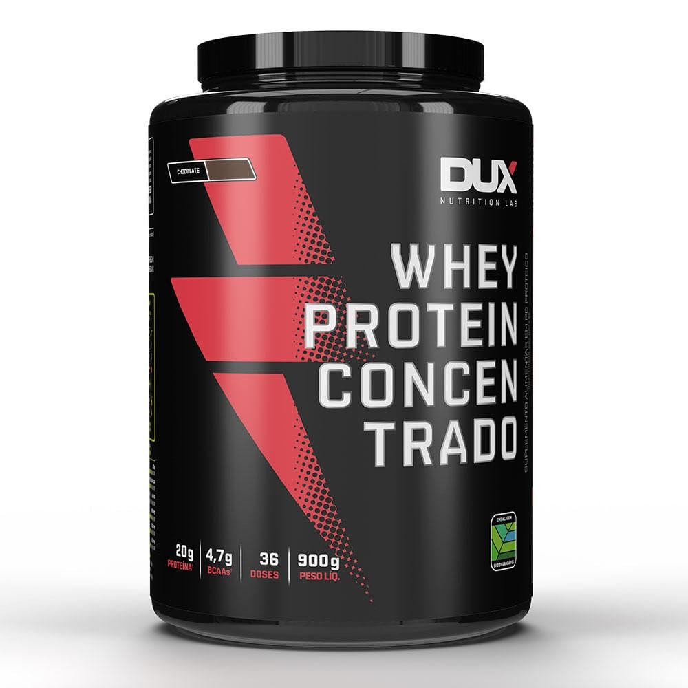 Whey Protein Dux Concentrado Pote (Unidade | 900g) - Sabor: