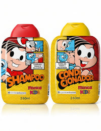 Kit Shampoo e Condicionador Turma da Mônica 260ml