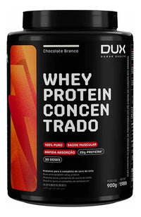 Whey Protein Dux Concentrado Pote (Unidade | 900g) - Sabor: